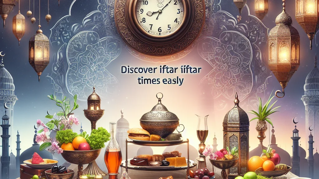 Discover İftar Times Easily with İftar Saat Kaçta - İftar Saat Kaçta blog görseli